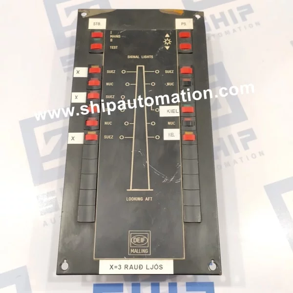 DEIF 827.14 | Spare lights Control panel
