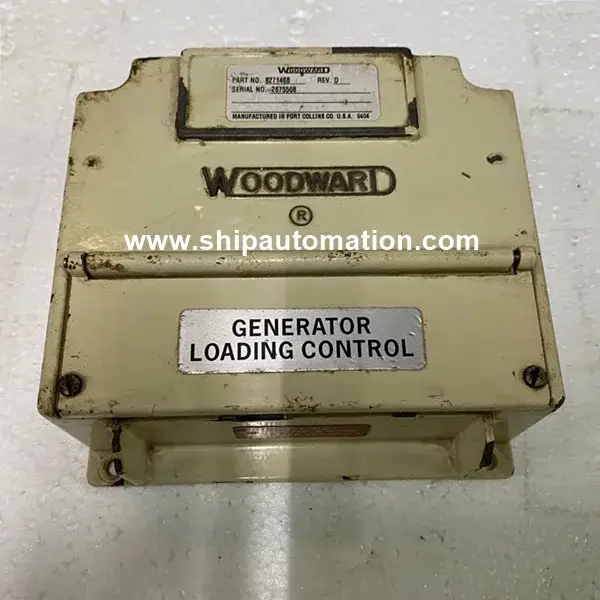 Woodward 8271468 | Generator Loading Control
