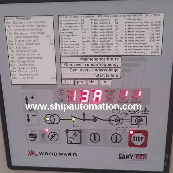 Woodward EASYGEN-350 | Genset Control
