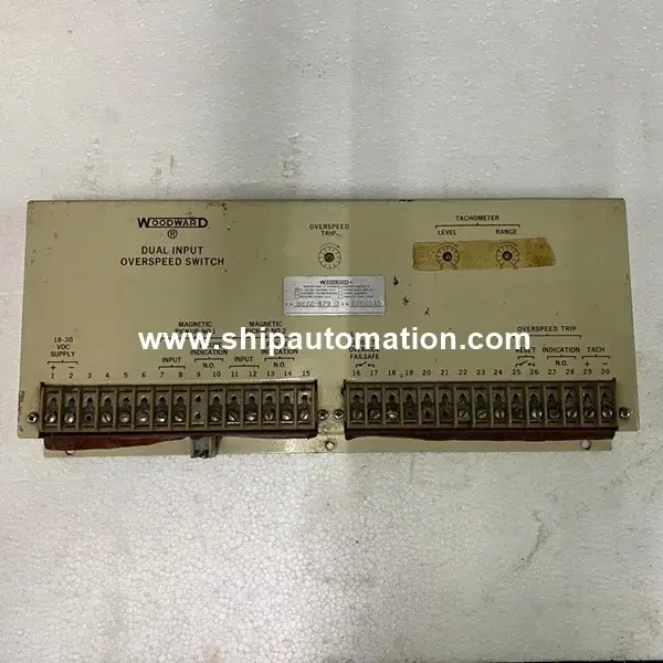 Woodward 8272-479 | Dual input Overspeed Switch