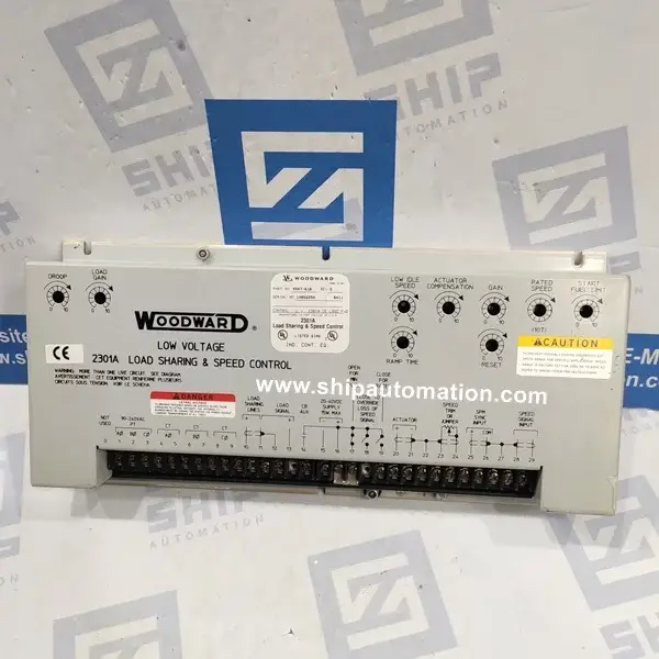 Woodward 9907 018 Low Voltage 2301A load sharing & Speed Control
